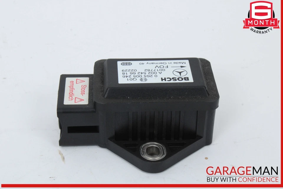 03-11 Sensor de aceleración de velocidad de giro de guiñada OEM Mercedes R230 SL500 CLS350 Foto 4 de 4