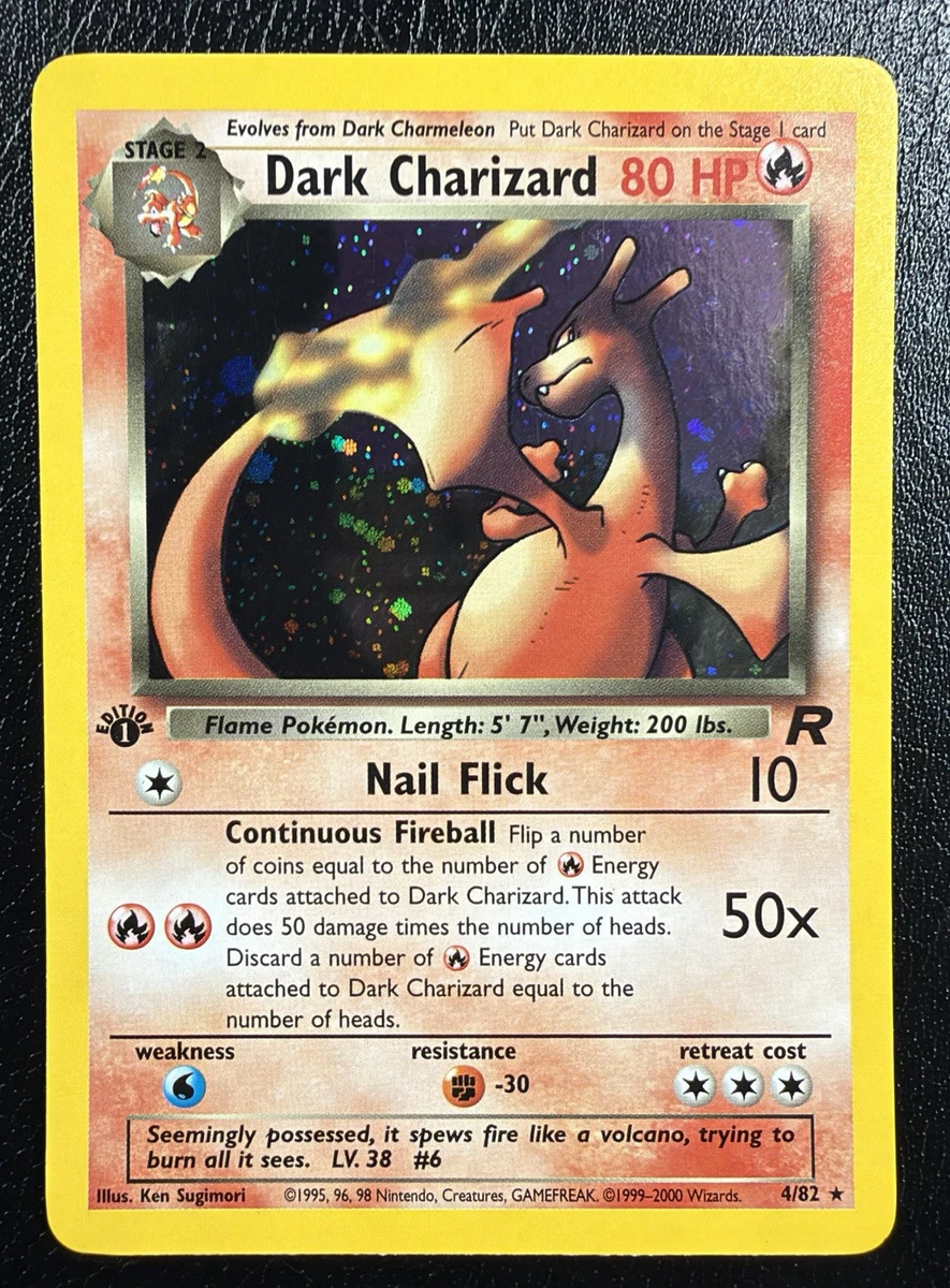 Dark Charizard Pokémon TCG Cards for sale | eBay