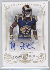 2014 Panini National Treasures Century Gold 6/10 Marcus Roberson #205 Auto 0j6