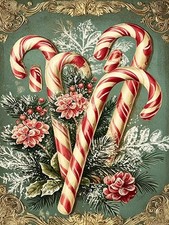 Creative Christmas Diamond Art for Adults - 12x16 Inch DIY Painting Relaxation