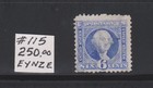 #115 US Classic Stamp: looks mint?...High CV $250.00 low start — photo 1