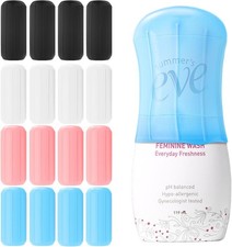 16 Pack Silicone Bottle Cover,Travel Essential for Women Men