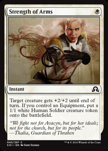 Strength of Arms X4 (Shadows over Innistrad (2016)) MTG (NM) *CCGHouse* Magic - Picture 1 of 1