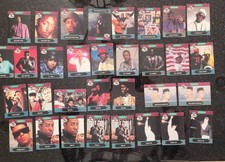 Yo! MtV RAPS lot of 32 cards. LL Cool J, MC Hammer, Vanilla Ice, Dr Dre and Ed