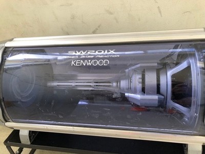 中*K様 【希少】KENWOOD ＳＷ201X For Parts] KENWOOD SW201X Powered Subwoofer Rare Vintage Car Audio