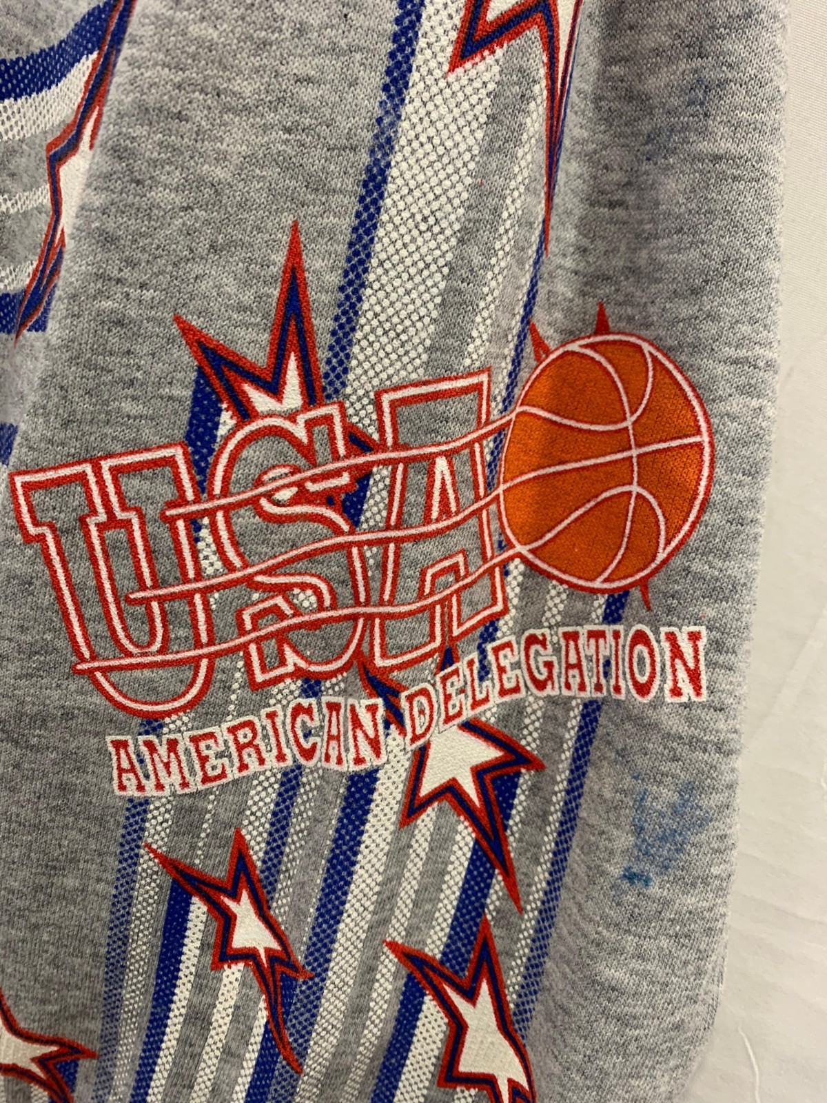 Vintage USA Dream Team Basketball Hoodie Michael Jordan #9 Graphic  #194 thumbnail 9