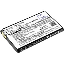 Battery for Contacta RF-RX1,RF-TRX,RF-TX1,VATOO,XU100596-17005A 1100mAh 4.07Wh