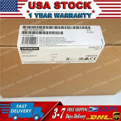 New Siemens 6AV2123-2GA03-0AX0 6AV2 123-2GA03-0AX0 SIMATIC HMI, KTP700 Basic DP