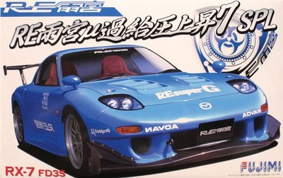 Fujimi ID-141 1/24 Model Car Kit RE Amemiya Boost Up μ Adavan 7 Mazda RX-7 FD-3S