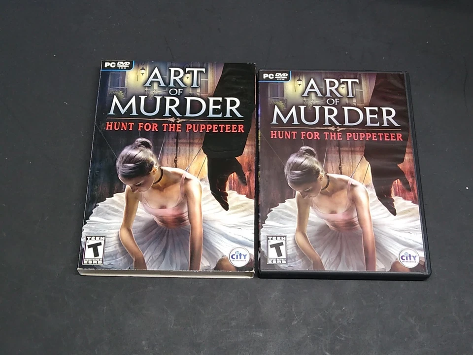Art of Murder: Hunt for the Puppeteer PC DVD Rom Game Brand New 2009 - Image 2 of 4