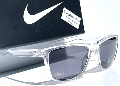 NEW NIKE ESSENTIAL ENDEAVOR Shiny Clear Frame Grey Lens  display picture 2