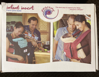 New In Box Ergo Baby Carrier Infant Insert Color:Camel,looks ''natural''