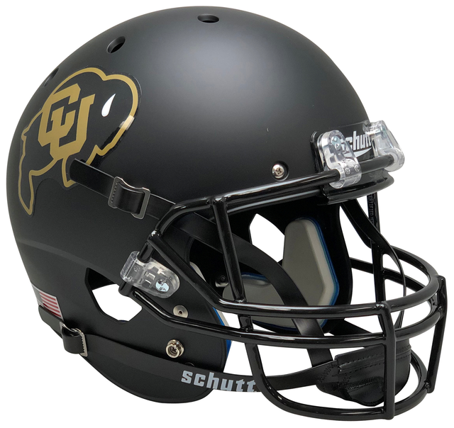 COLORADO BUFFALOES NCAA Schutt AiR XP FullSize REPLICA Football Helmet