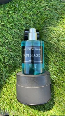 Parfum BLUE MAGIC Private Collection 50ml Bouquet Edition CP Holz Aisha Blau von