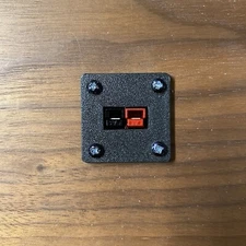 2 Pole Panel Mount Adapter for Anderson Powerpole PP15/30/45 PLA-CF