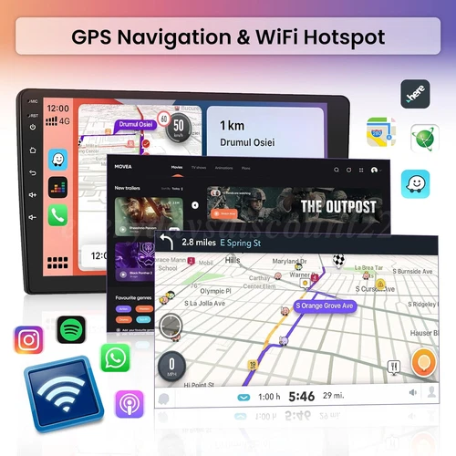 For Jeep Wrangler 3 JK 2007-17 10.1" Car Radio Stereo GPS DSP SWC CARPLAY Player - Picture 19 of 22