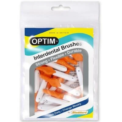 Stoddard Icon Orange Interdental Brushes 0.45mm - Pack Of 25