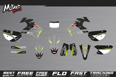 Graphics kit for TM Racing 4 Stroke 2022 2023 MX and EN FLUO/NEON Decals Sticker