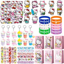 Hello Kitty Birthday Decoration Balloon Banner Plates Cup Party Balloon Supplies