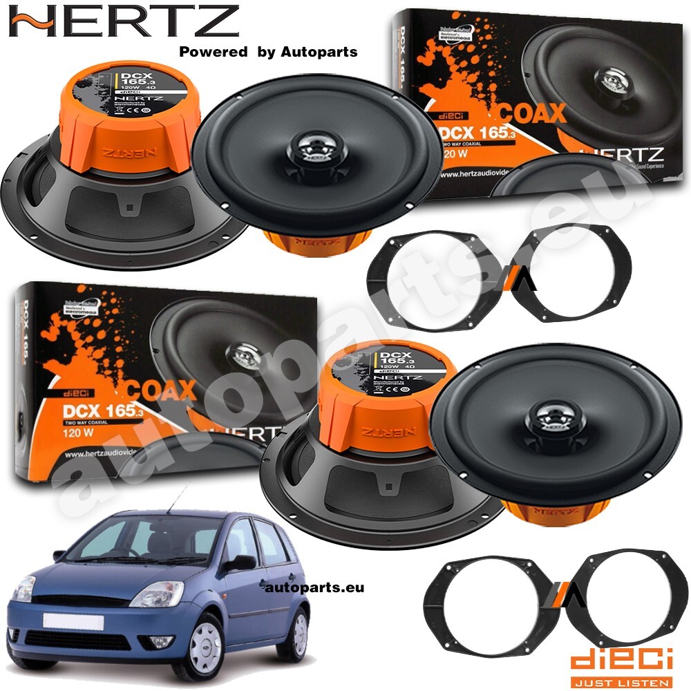 Sistema Audio Hertz per Ford Fiesta V: Purezza Sonora e Precisione