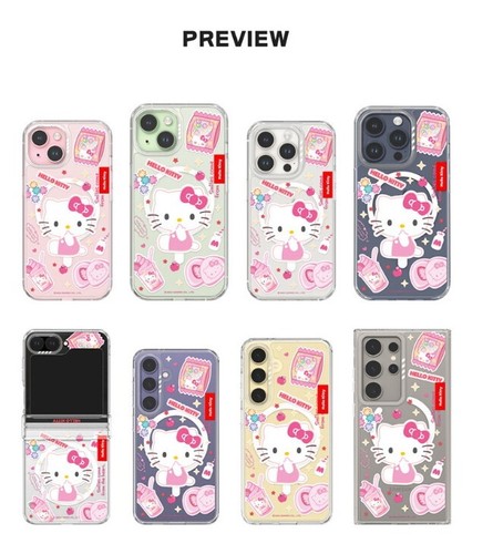 Sanrio genuine {Galaxy Z FLIP7/Z Flip6|Z Flip5}Magnetic Phone Case MagSafe C - Picture 7 of 12