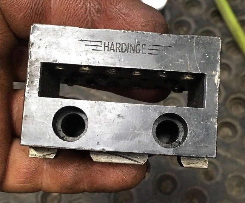 Torno de metal HARDINGE D6 MULTIHERRAMIENTA soporte de banda 2 x 7/16 para torno Chucker Foto 4 de 4