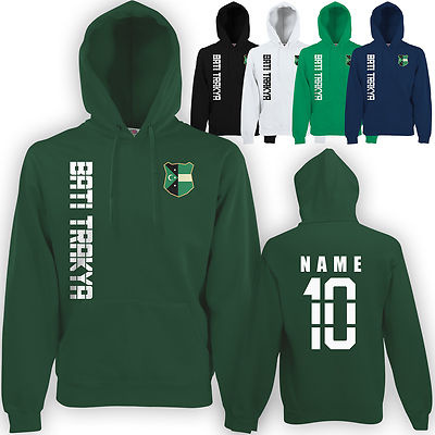 Bati Trakya Hoodie Wunschname Nummer Kapuzenpullover WM-2022 Hoody