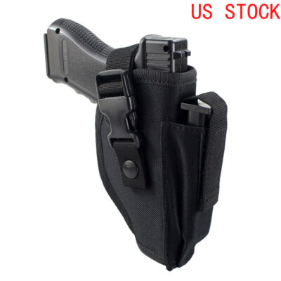 OWB Right Hand Gun Holster Belt Pouch with Magazine Pouch【Choose Gun Model】