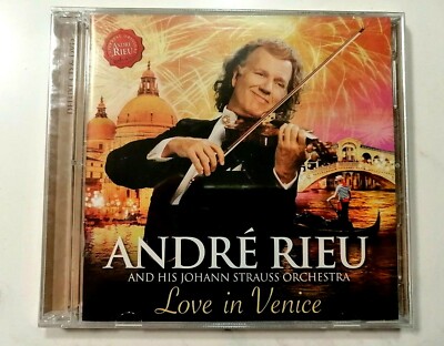 Love in Venice (Deluxe, +DVD) / Andre Rieu (CD+DVD, 2014) NEW   C28