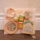 Vintage 80’s Cabbage Patch Kids Misc Play Food & Dishes 1983 !!! Lot Set