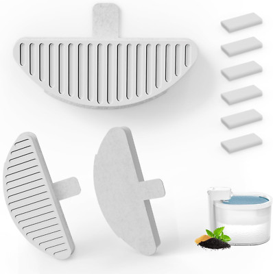 3 Pack Cat Fountain Filters - Compatible with Cat Water Dispenser, 67Oz/2L Autom