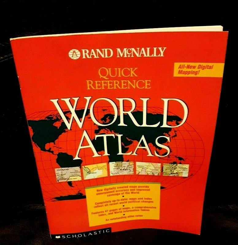 Scholastic Rand Mcnally world atlas