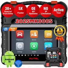 2025 Autel MaxiCOM MK808S Bi-directional Car Diagnostic Scanner Tool Key Coding