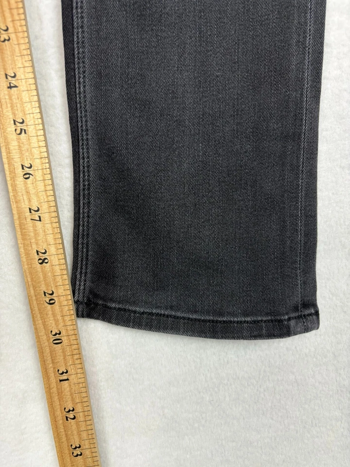 Volcom Mens Jeans Size 2x4 32 Skinny Tapered Stretch Low Rise Denim Zip Fly - Image 3 of 4