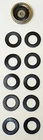TEN NEW COLEMAN NO.3 GASKETS SEALS FOR COLEMAN SINGLE PIECE FUEL CAPS STOVES