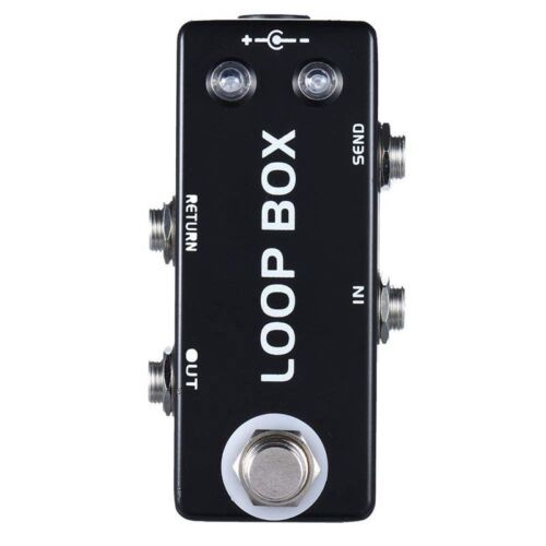   Gitarre Effektpedal Loop Box Switcher Kanal Auswahl True Bypass N9Z3kk - Afbeelding 1 van 7
