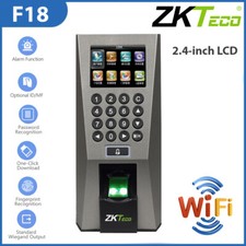 ZKTeco F18 Biometric Fingerprint RFID Access Control Systems 2.4 inch LCD Screen