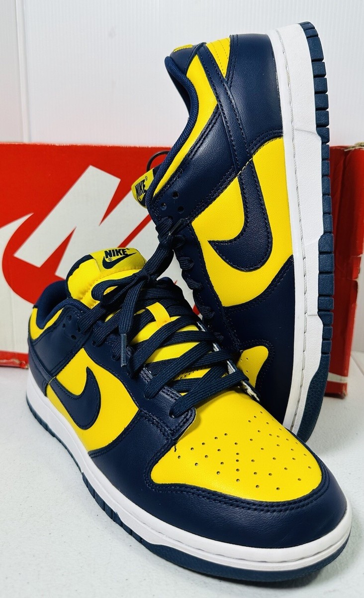 Nike Dunk Low Michigan DD1391-700 2021 Size 8.5 | eBay display picture 1