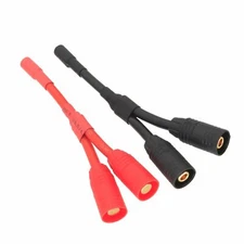 Parallel Wire Brushless Motor 6.5mm 1 Female to 2 Male Amass AS150 12AWG 5CM+5CM