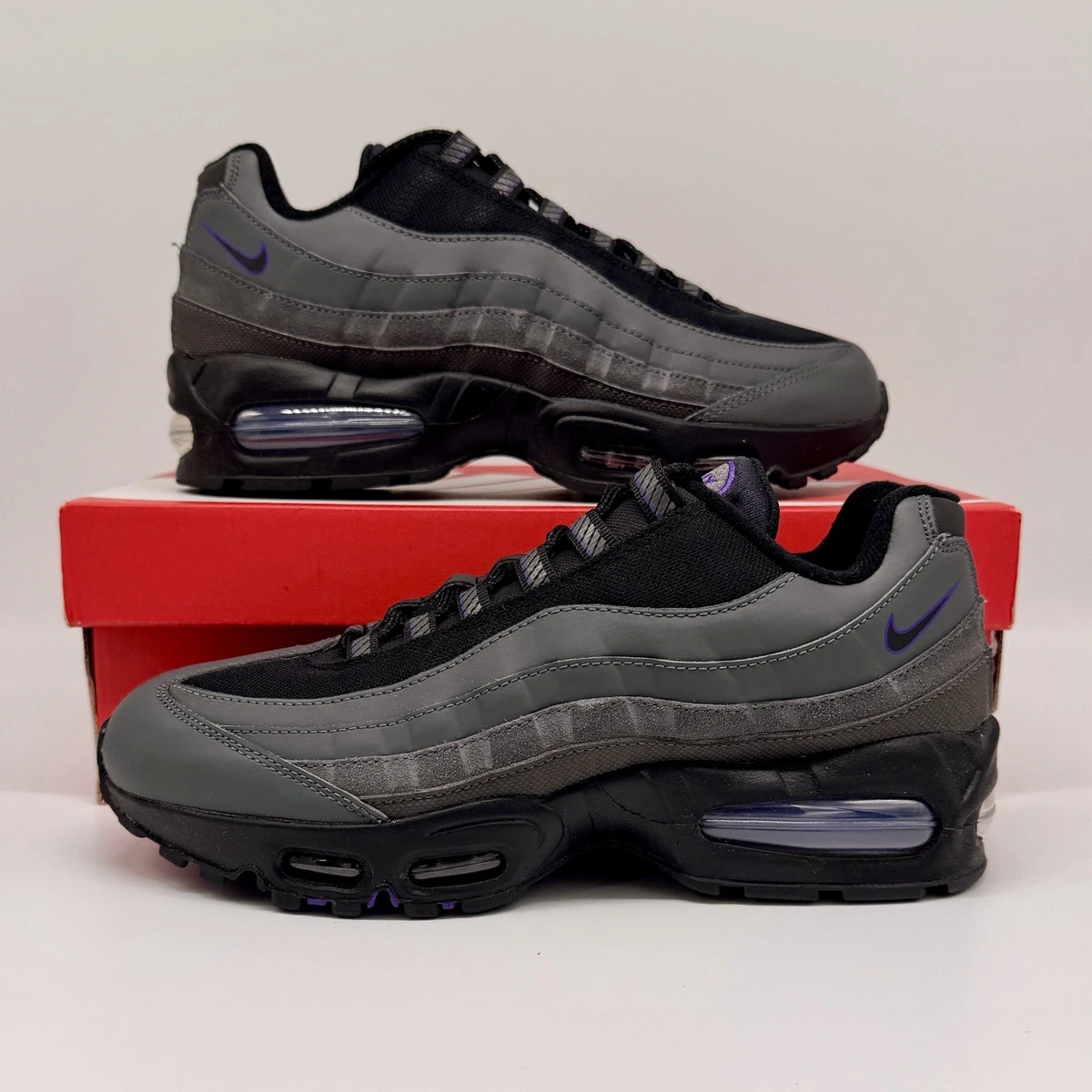 Nike Air Max 95 Black Iron Grey | eBay