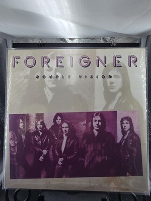 RARE! FOREIGNER / DOUBLE VISION 1978 LP Atlantic Records SP Press EX/EX