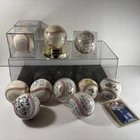 Major League Baseball Autographed Baseballs Lot MLB Nolan Ryan Many More Signed