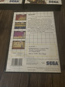 Sega Master System (SMS) Assorted Game Lot Of 4