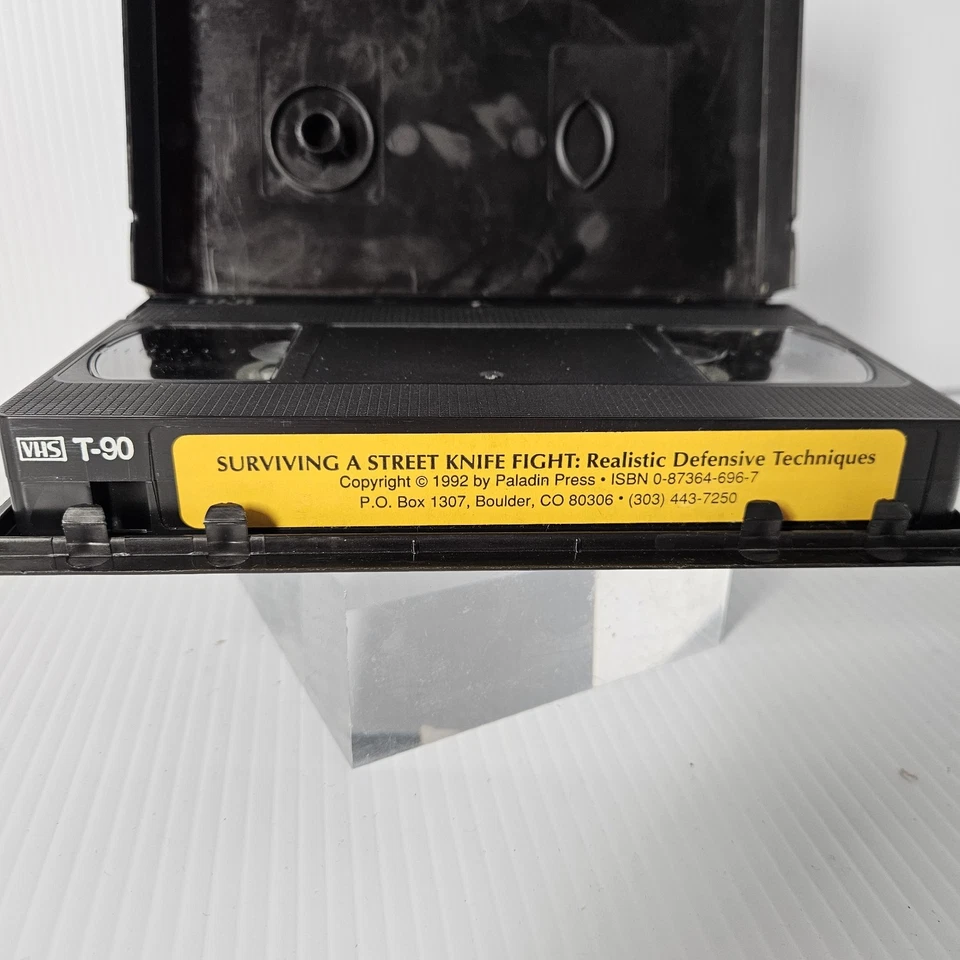 Surviving A Street Knife Fight: Realistic Defense Techniques VHS Paladin Press - Image 4 of 4