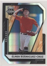 2021 Panini Elite Extra Edition Decade Die-Cut /203 Elmer Rodriguez-Cruz #97 0c2