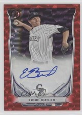2014 Bowman Ice Red 11/25 Eddie Butler #AI-EB Auto 2l4