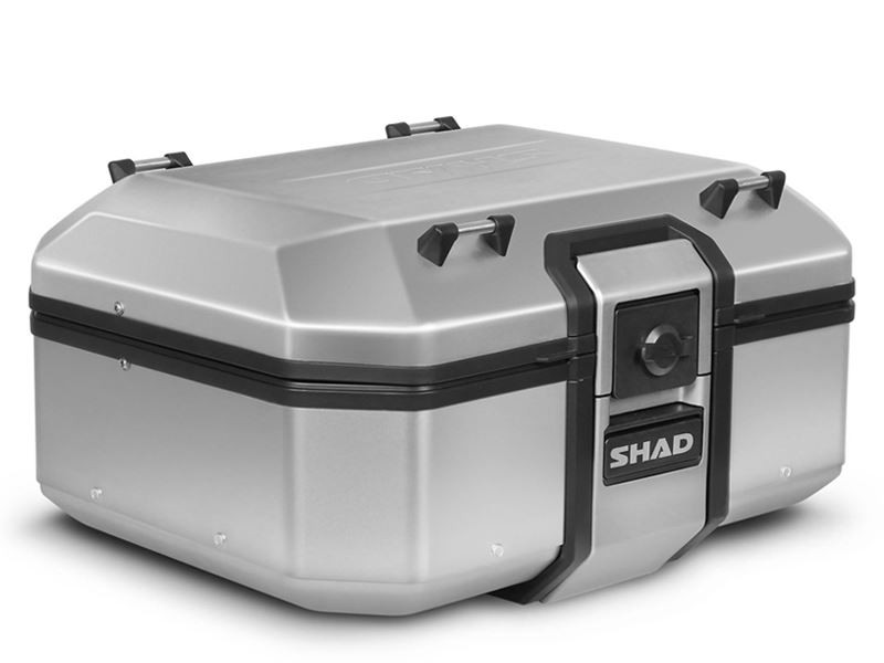 SHAD TR37 Motorcycle Aluminium Top Box 37L Waterproof Case Luggage D0TR37100