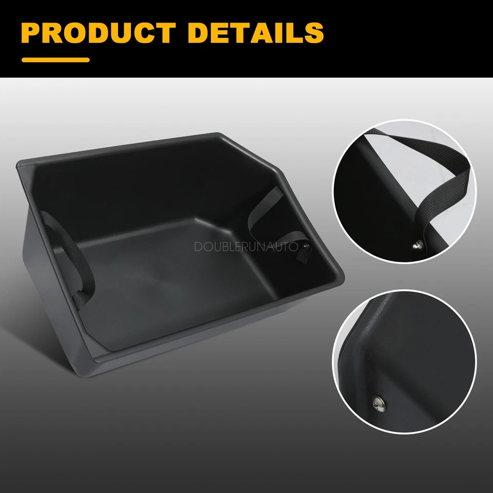 Upgraded Underseat Storage Box For 2015-2025 Ford F150 SuperCrew Crew Cab Foto 4 de 4