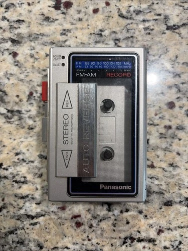 Vintage WALKMAN PANASONIC RX-S28 AM FM Portable Cassette player PARTS ONLY