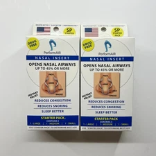2 Pack PerformAir Nasal Insert STARTER PACK: Large, Medium & Small